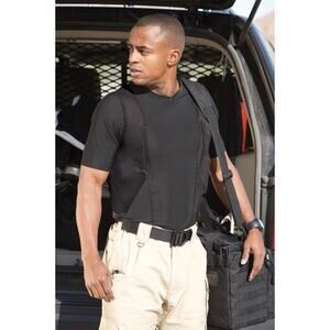 5.11 Tactical Series Undergear Holster Shirt Double Conceal Carry Black Medium